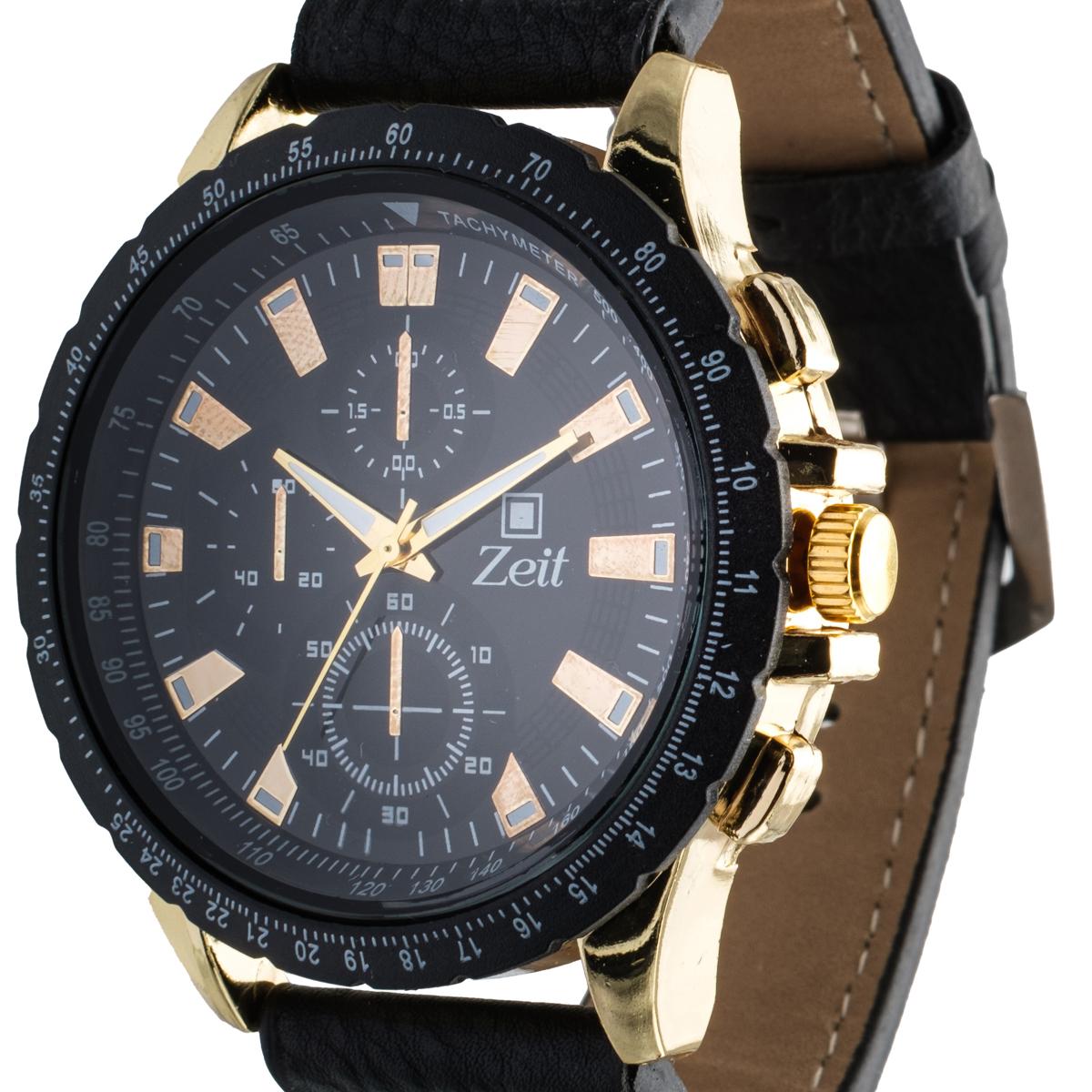 Reloj Análogo Zeit Caballero Casual Simuladores Tacto Piel