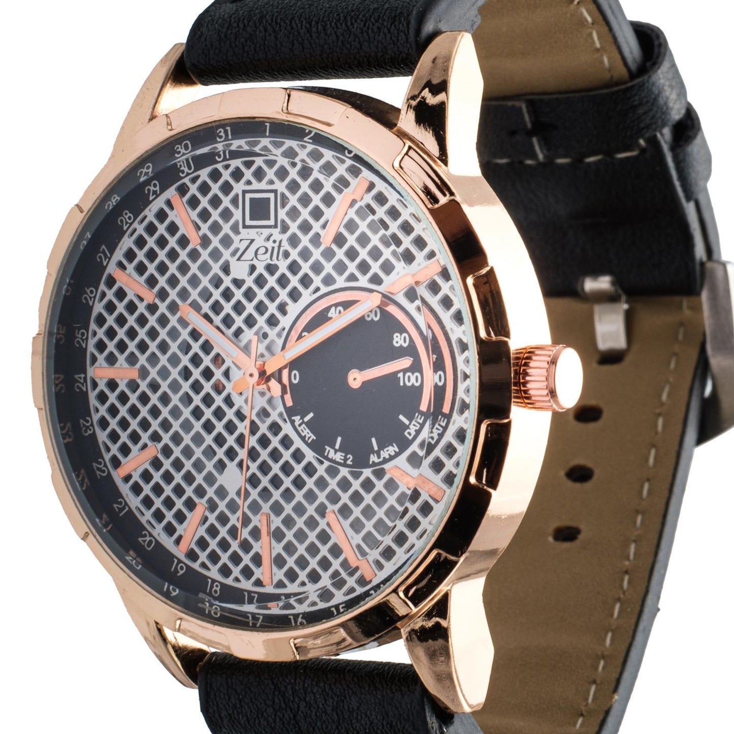 Reloj Análogo Zeit Caballero Textura Casual Tacto Piel