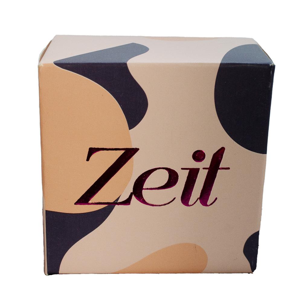 Reloj Análogo Zeit Unisex Deportivo Correa De Brillos Textura