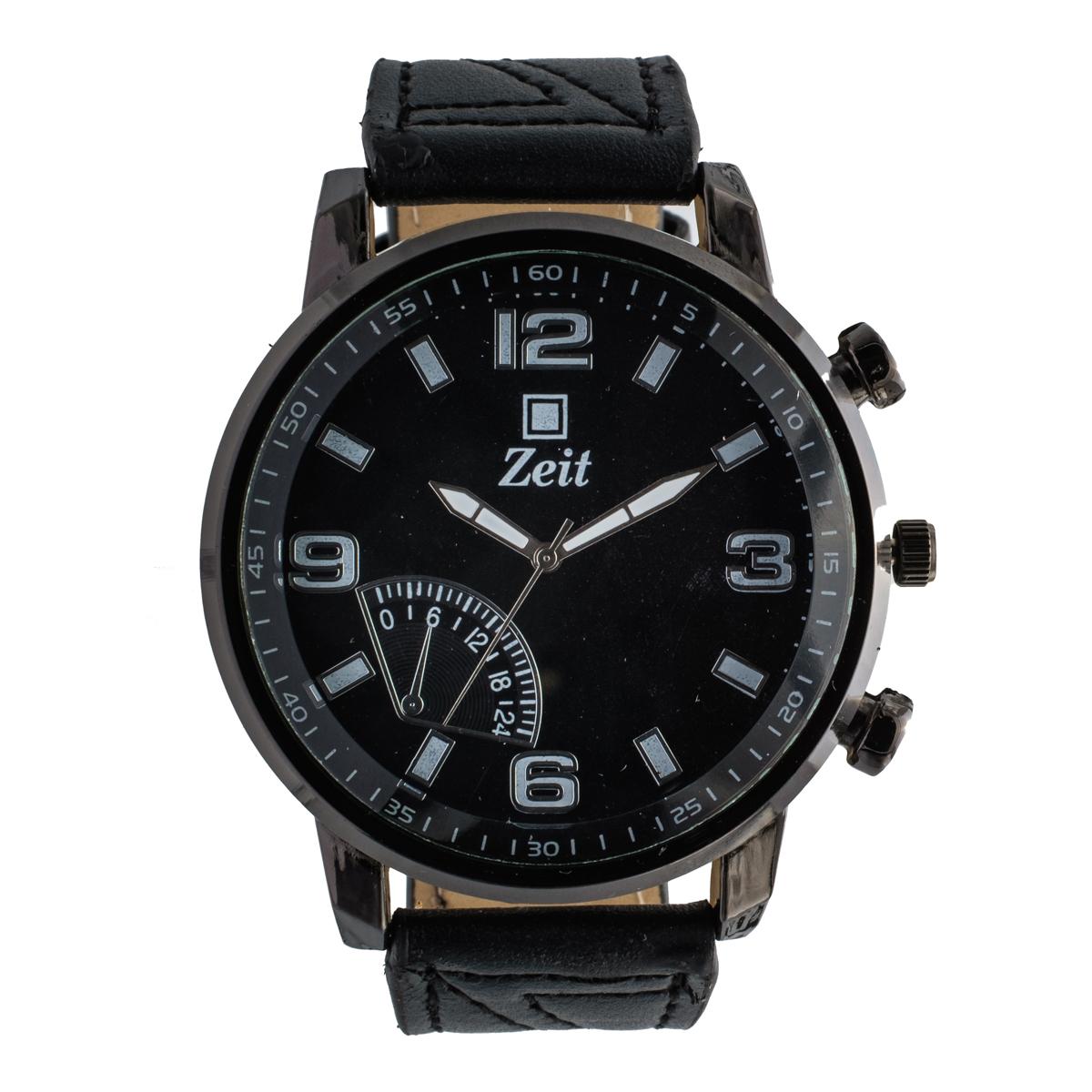 Reloj Análogo Zeit Caballero Casual Liso Correa Tacto Piel