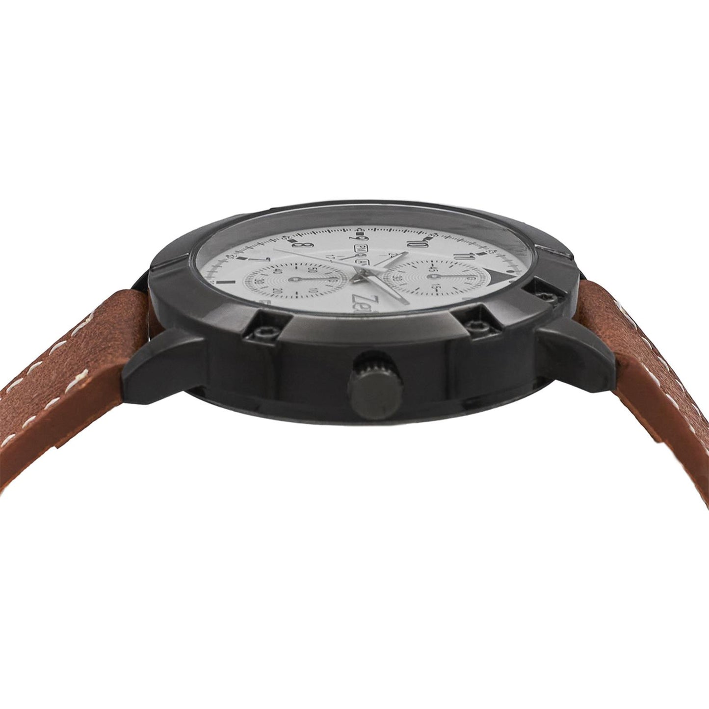 Reloj Análogo Zeit Casual Hombre Extensible Tacto Piel