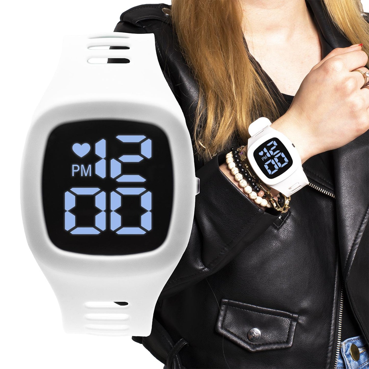 Reloj Digital Zeit Casual Unisex Silicón