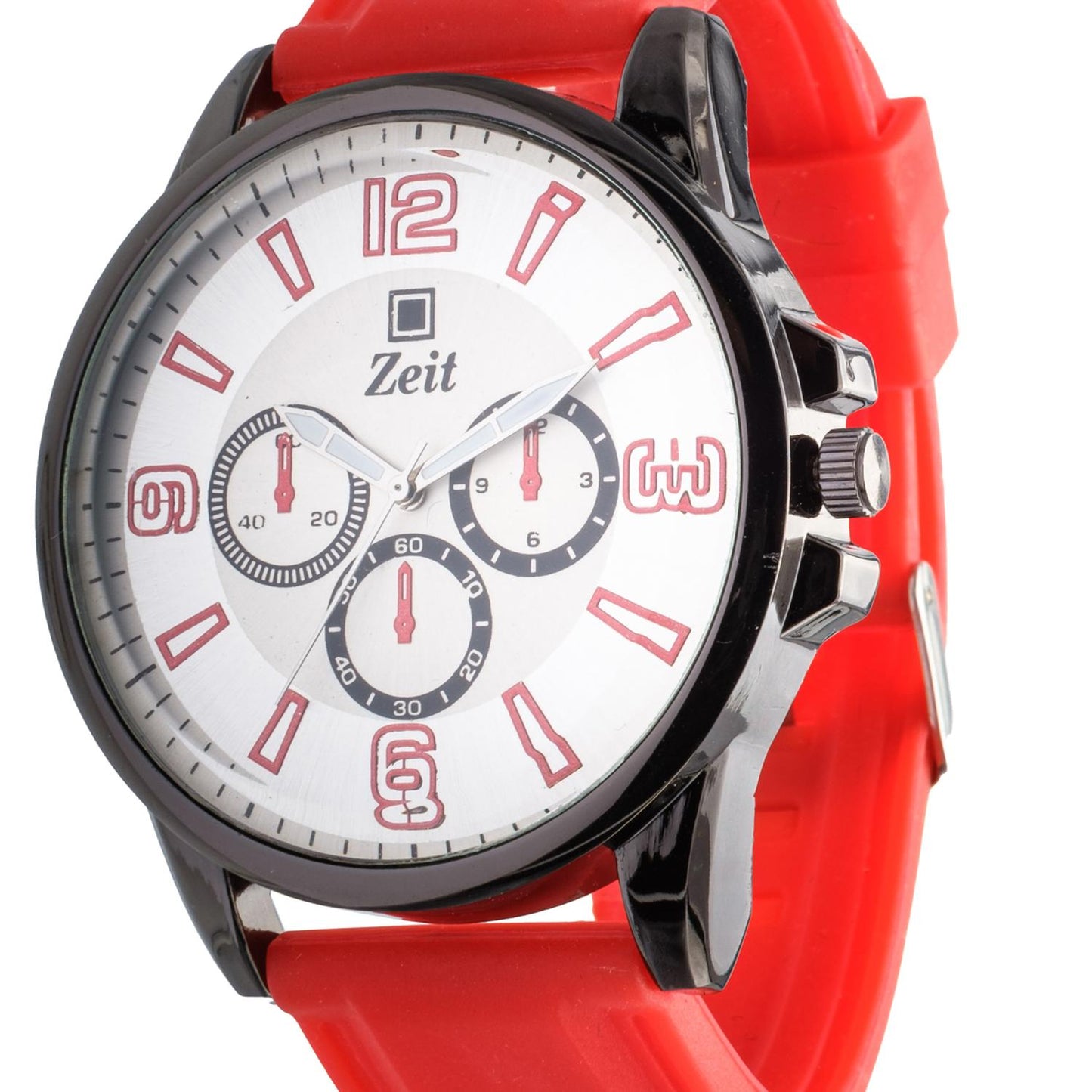 Reloj Análogo Zeit Caballero Casual Correa De Silicón