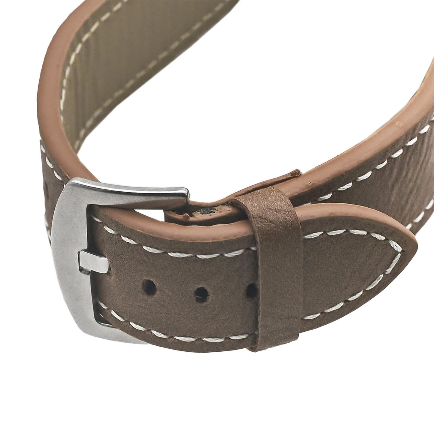 Reloj Análogo Zeit Casual Hombre Extensible Tacto Piel