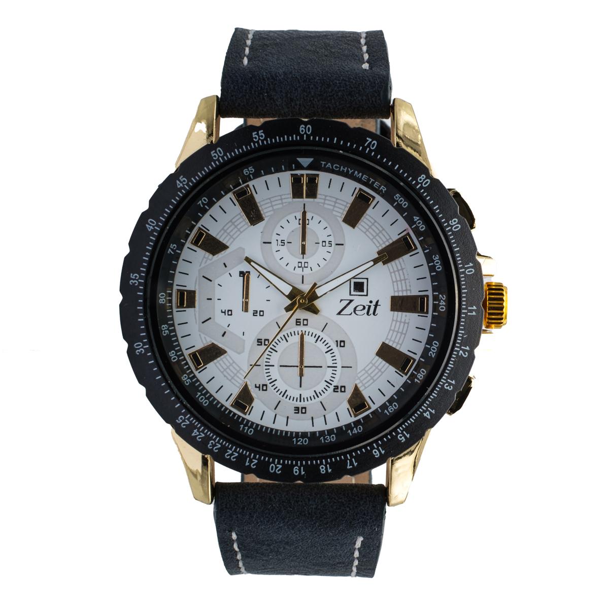 Reloj Análogo Zeit Caballero Casual Simuladores Tacto Piel