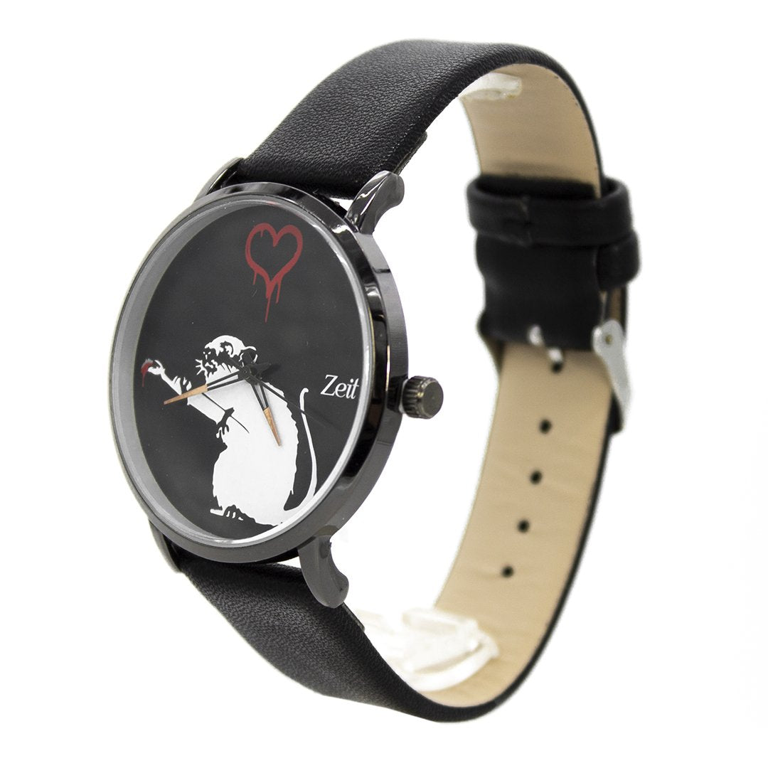 Reloj Zeit Sin Género de Tactopiel negro 18541