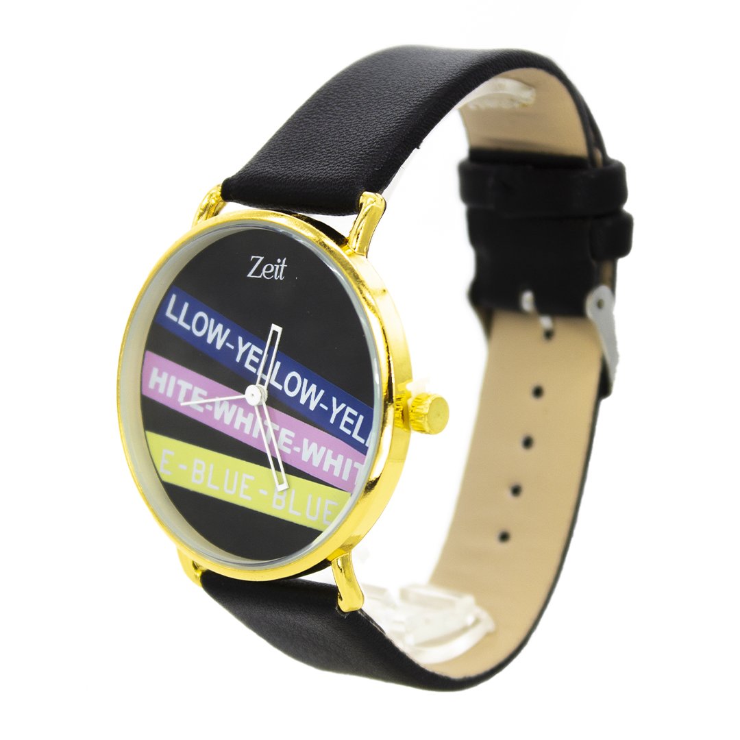 Reloj Zeit 18551 Unisex Tactopiel Negro