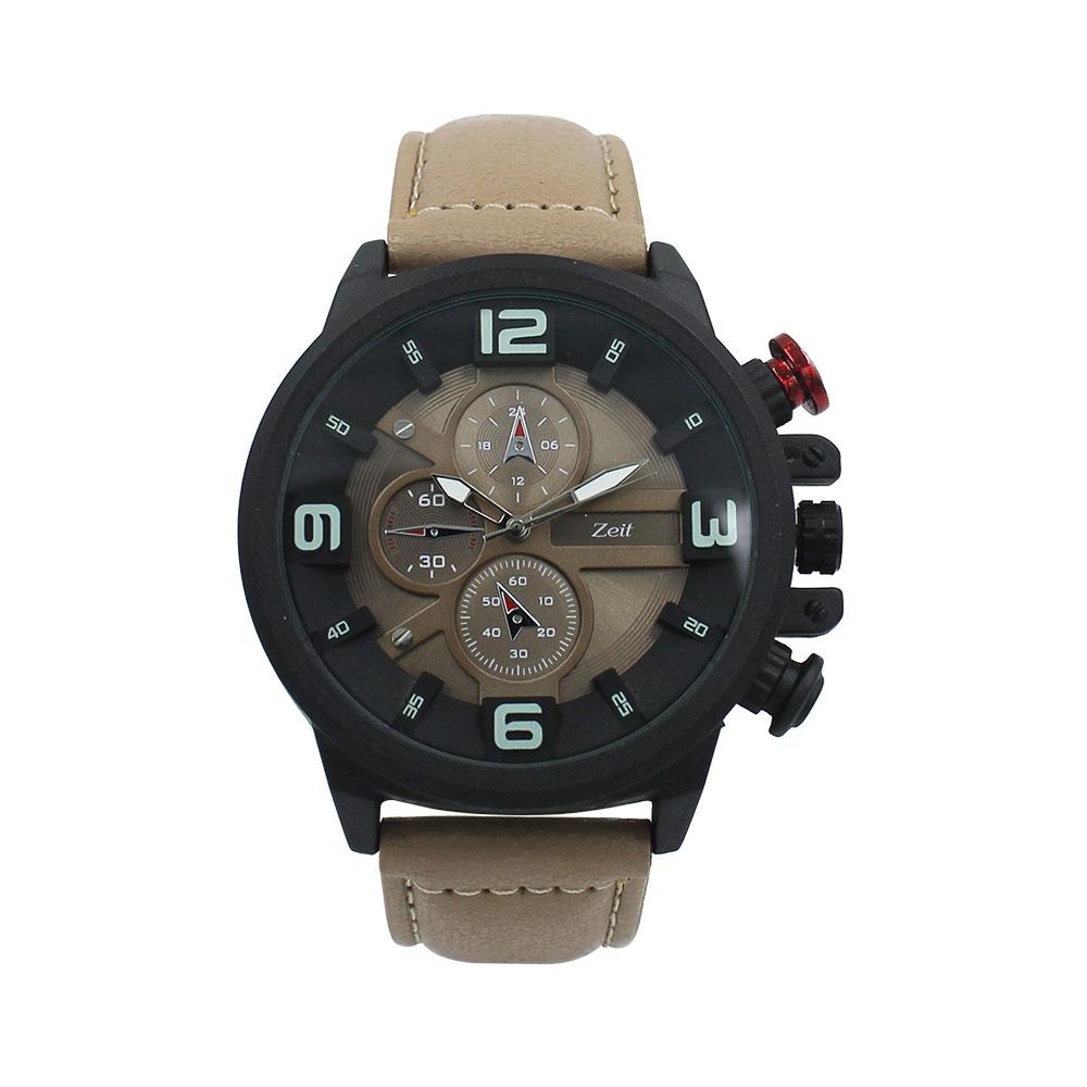 Reloj Zeit Análogo Hombre Tactopiel Beige  - CB00018902