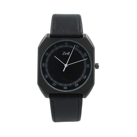 Reloj Zeit Análogo Hombre Tactopiel Negro - CB00018938