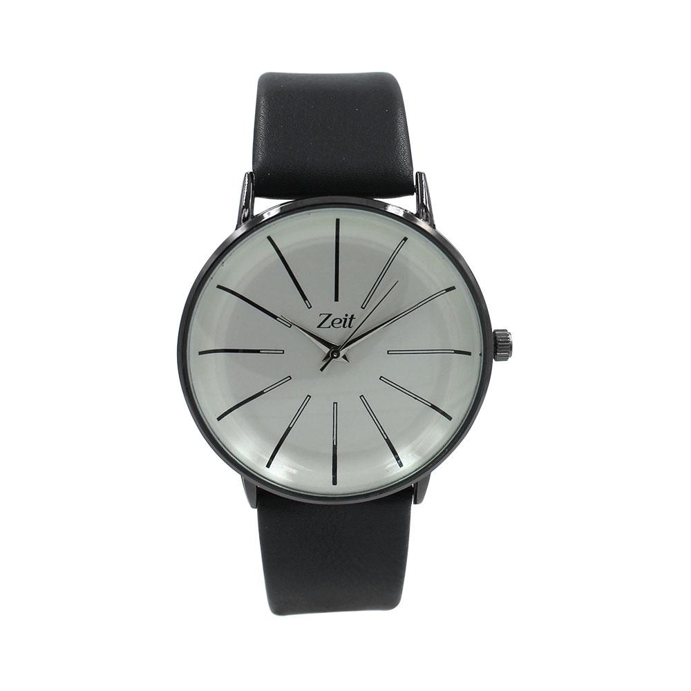 Reloj Zeit Análogo Hombre Tactopiel Negro - CB00018972