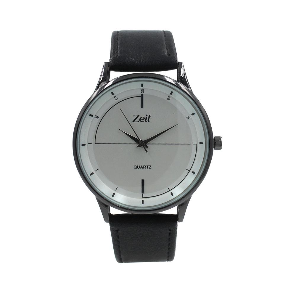 Reloj Zeit Análogo Hombre Tactopiel Negro - CB00018983