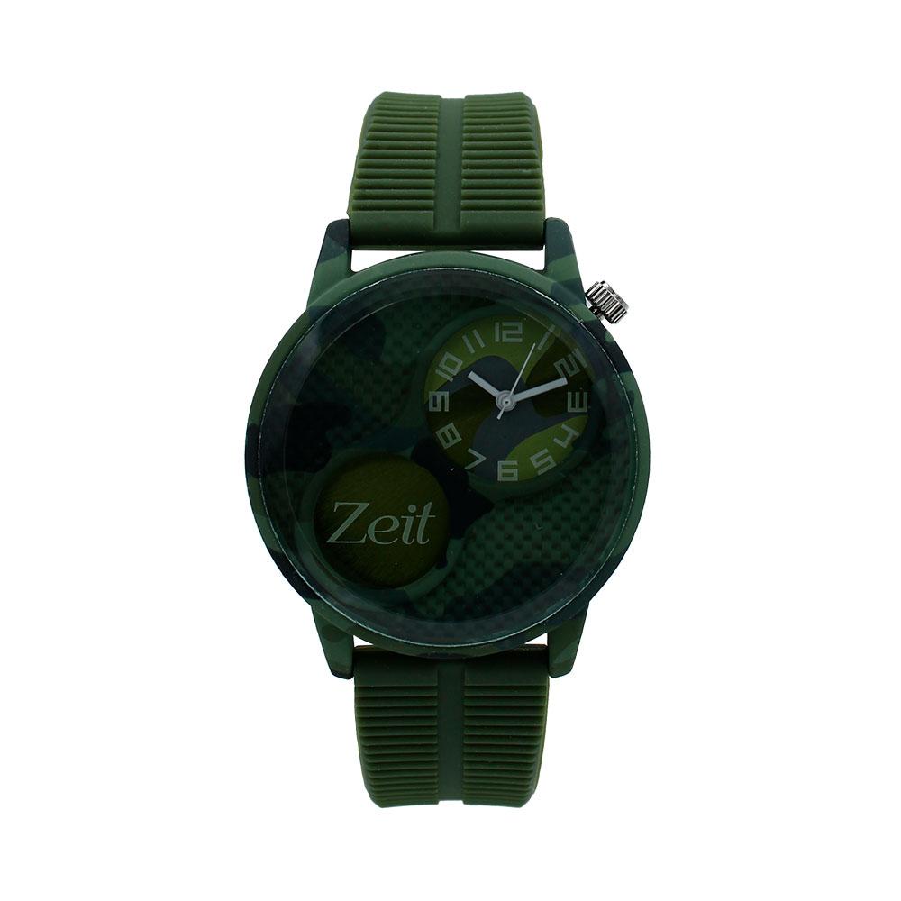 Reloj Zeit Análog Hombre Caucho Verde Oliva - CB00019005