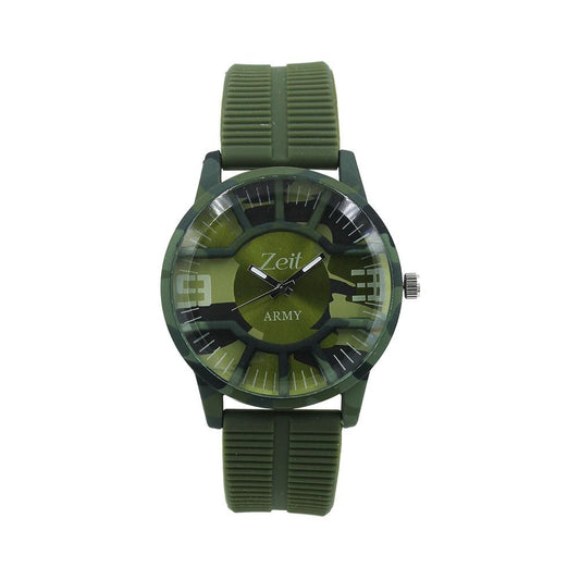 Reloj Zeit/Hombre/Verde Oliva/Caja Redonda/Cara Camuflaje - CB00019008
