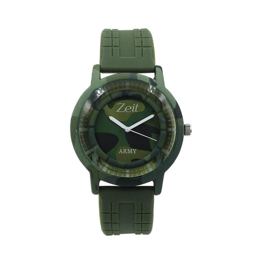 Reloj Zeit/Hombre/Verde Oliva/Caja Redonda/Cara Camuflaje - CB00019011
