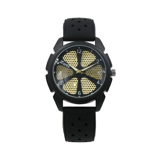 Reloj Zeit/Hombre/Negro/Caja Redonda con Bordes/Cara Tipo Llanta- CB00019030