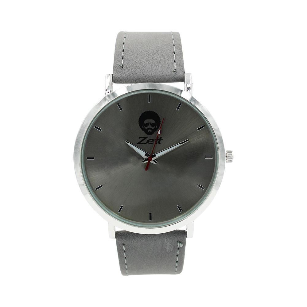 Reloj Zeit Hombre Tactopiel Gris Caja Plateada - CB00019403