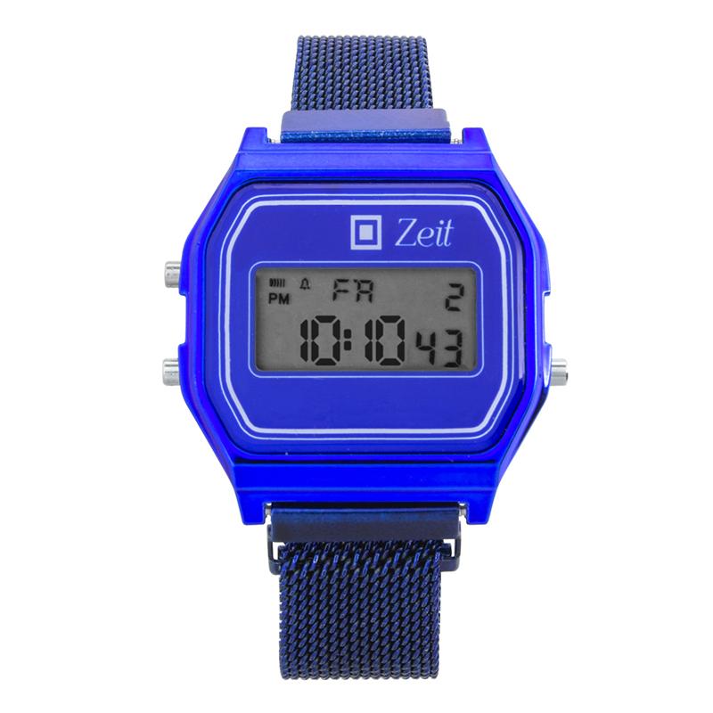 Reloj Zeit Sin Género tipo Casio Digital Mesh 18962