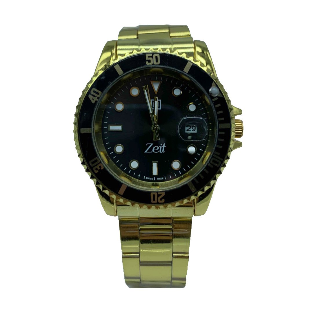 Reloj Caballero Metal Dorado Cara-CB00019983