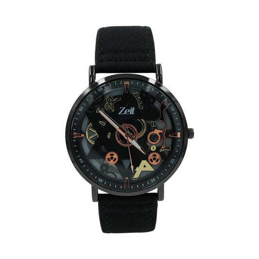 Reloj Zeit Hombre Tactopiel Negro  Caja Negra - CB00020038