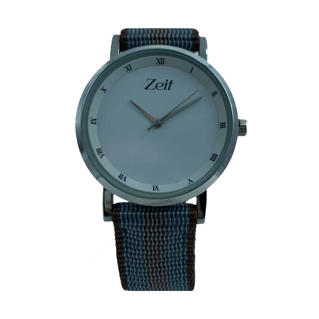 Reloj Caballero Lona Café Azul-CB00020183