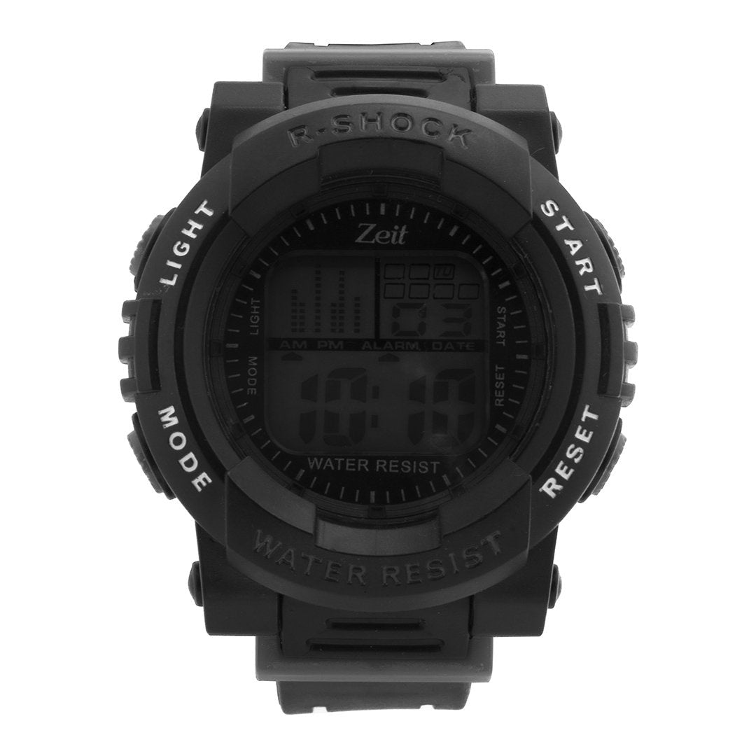Reloj Zeit circular para Hombre tipo digital con detalles en blanco 3319-20479