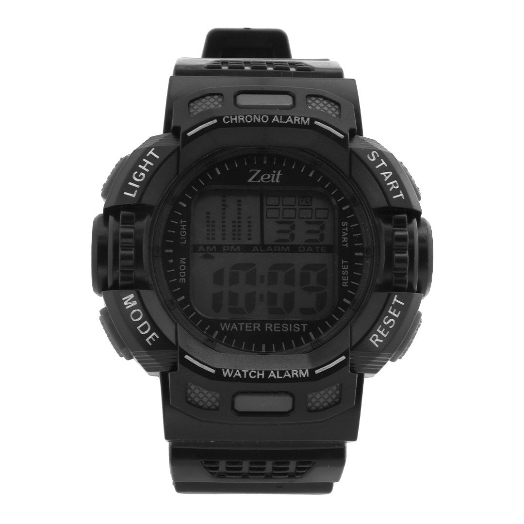 Reloj Zeit circular para Hombre tipo digital con detalles en blanco 3319-20479