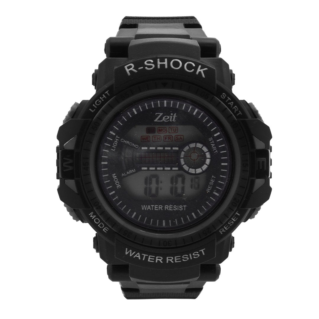 Reloj Zeit circular para Hombre tipo digital con detalles en blanco 3319-20470