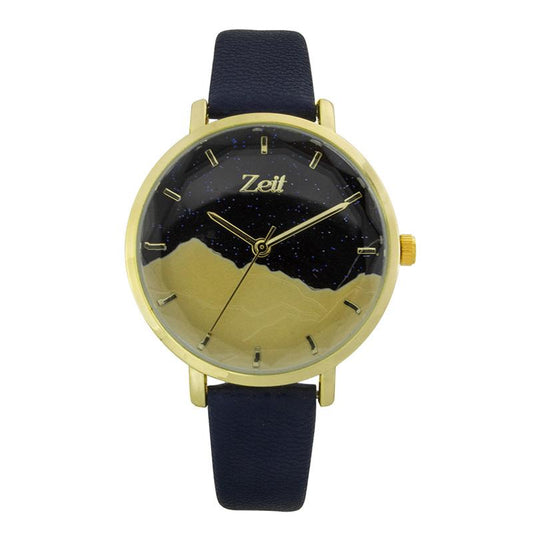 Reloj Zeit para Mujer tactopiel con textura azul marino 20843