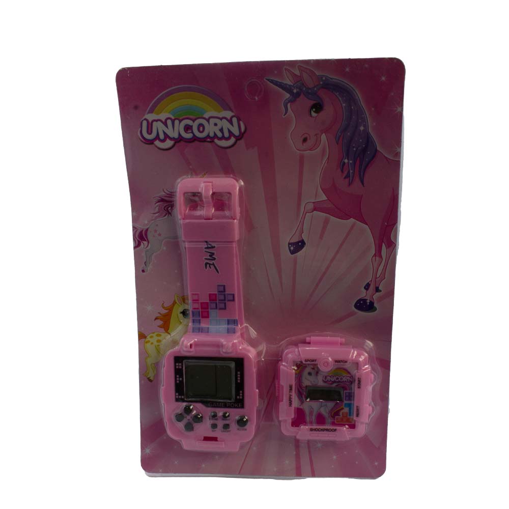 Reloj Zeit Infantil tipo Digital extensible plástico color Verde lima/ Videojuego incluido como parte del relojc