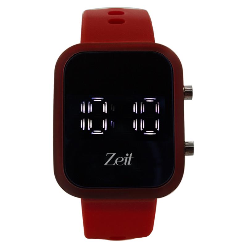 Reloj Zeit de Sin Género tipo Digital Silicón Morado 21084