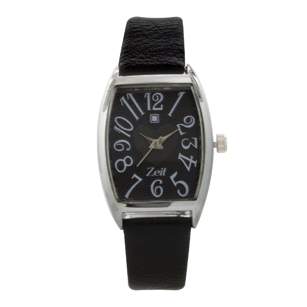 Reloj Zeit de Mujer tipo Análogo extensible Tactopiel color Rosa Palido caja de Aleación en color Plateado y fijación de Hebilla.