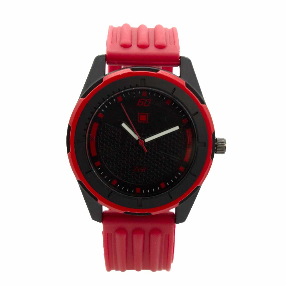 Reloj Zeit de Hombre tipo Análogo extensible Silicon color Azul Con hendiduras en correa