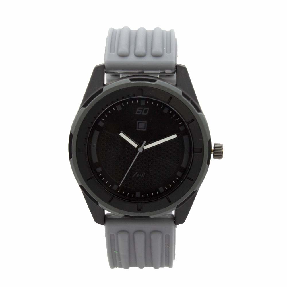 Reloj Zeit de Hombre tipo Análogo extensible Silicon color Azul Con hendiduras en correa