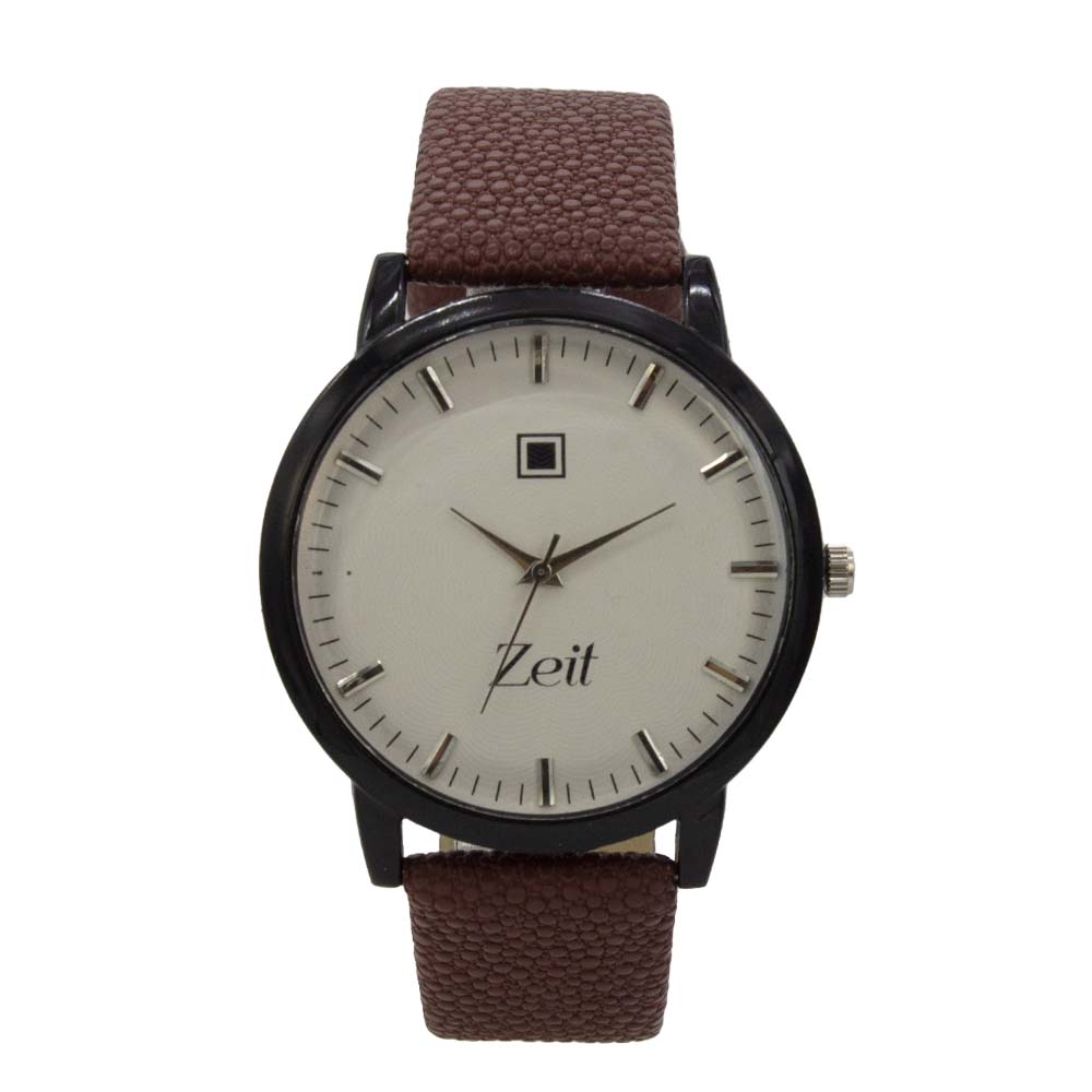 Reloj Zeit de Mujer tipo Análogo extensible Tactopiel color Gris