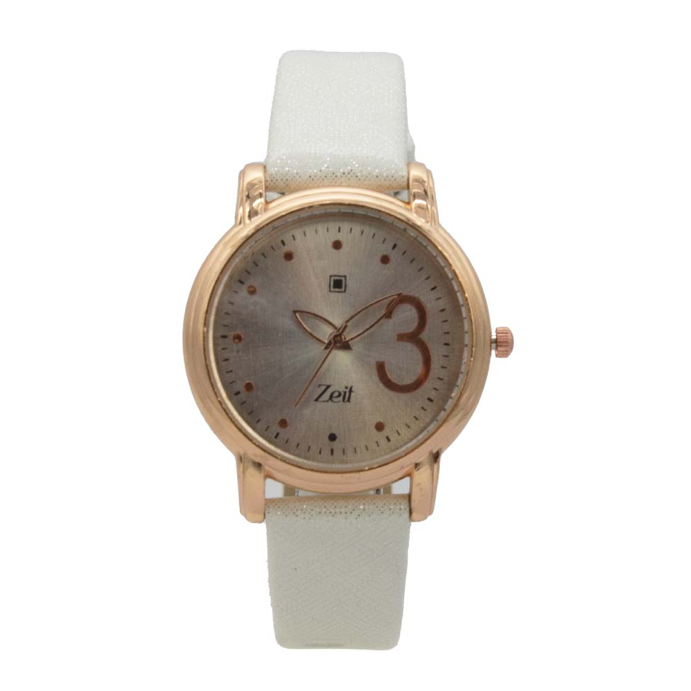 Reloj Zeit de Mujer tipo Análogo extensible Tactopiel color caja Cafe