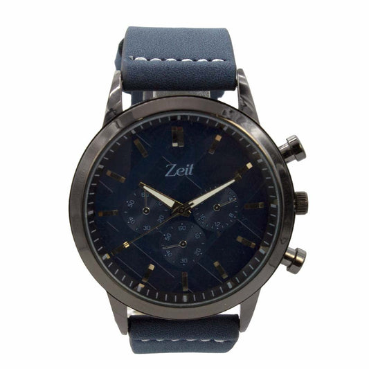 Reloj Zeit de Hombre tipo Análogo extensible Tactopiel color  Blanco