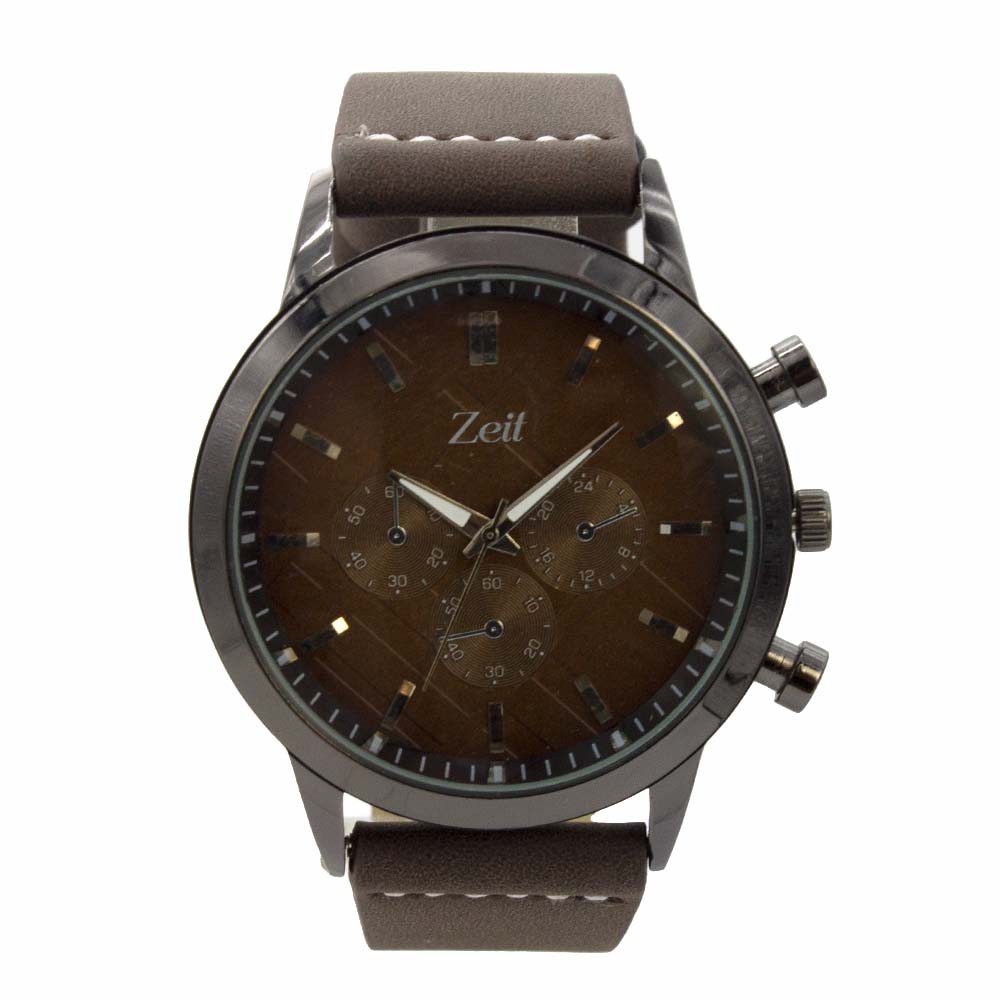 Reloj Zeit de Hombre tipo Análogo extensible Tactopiel color Blanco
