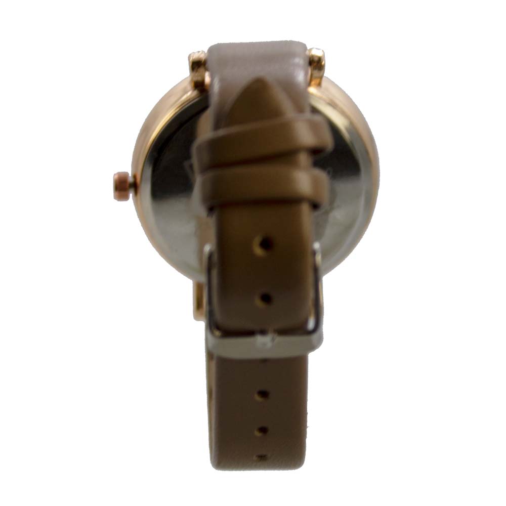 Reloj Zeit para Mujer con Indicadores Dorados y Morados