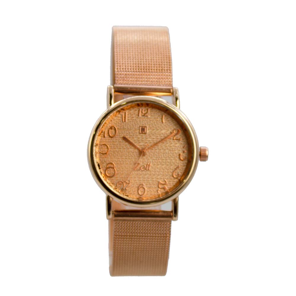 Reloj Zeit para Mujer mesh circular fondo de textura numeros
