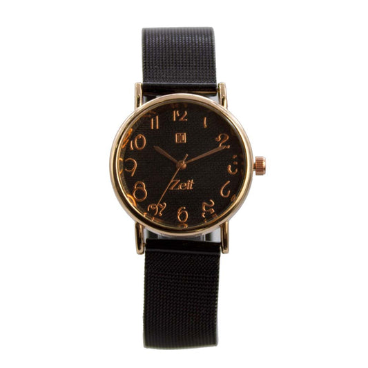 Reloj Zeit para Mujer mesh circular fondo de textura numeros
