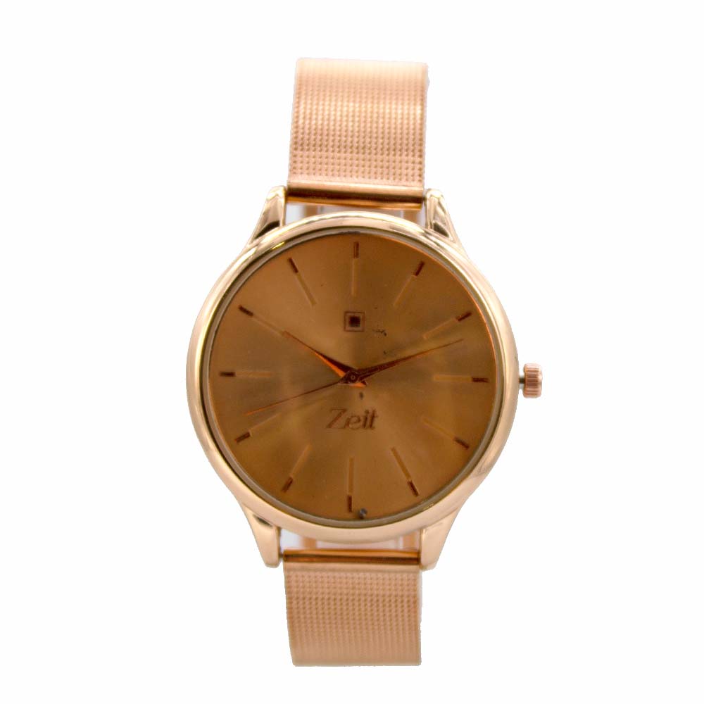 Reloj Zeit para Mujer Indicadores en plata y dorado