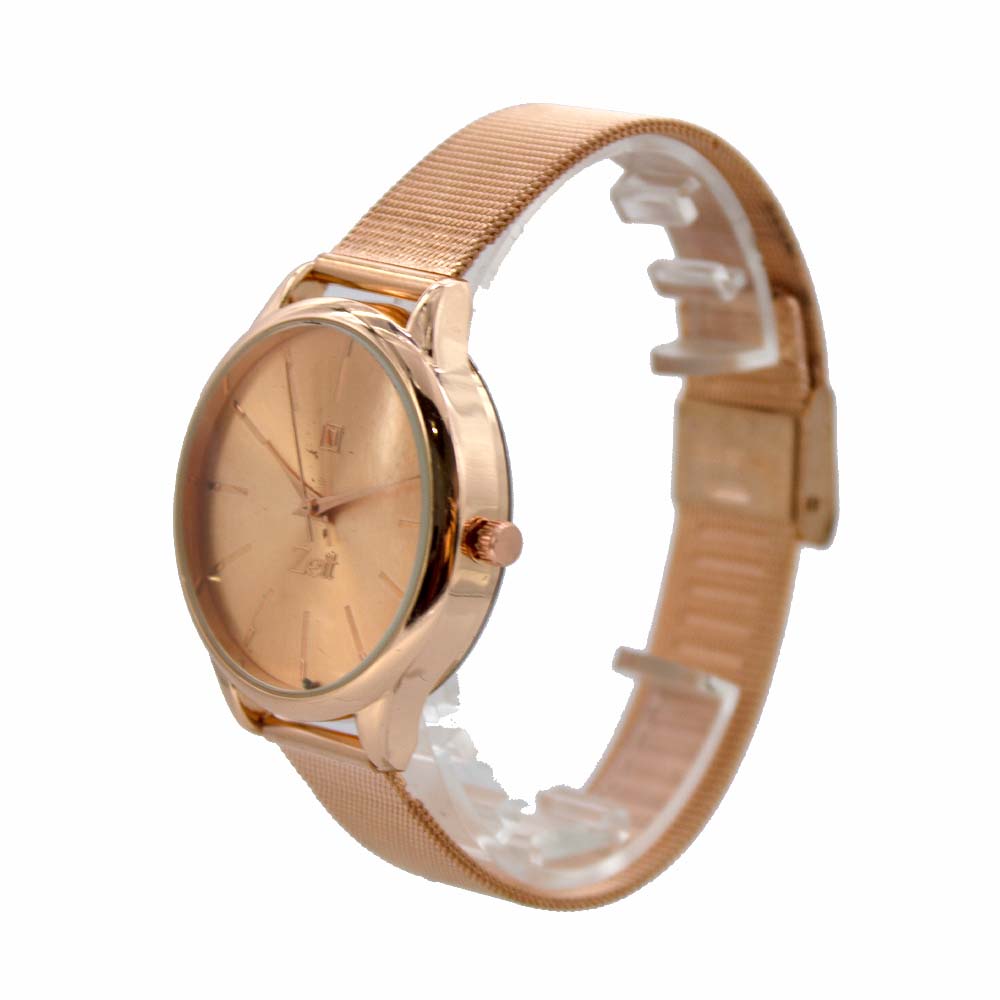 Reloj Zeit para Mujer Indicadores en plata y dorado