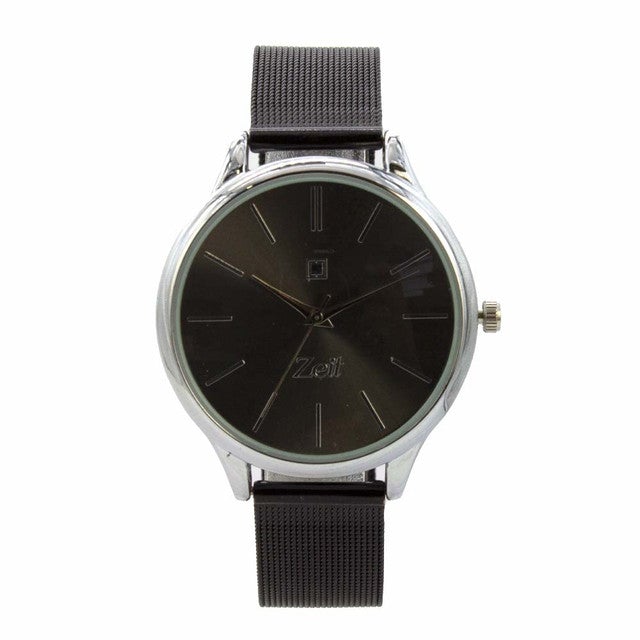 Reloj Zei tMujer Analogo Negro Rosa dorado/oro rosa Negro