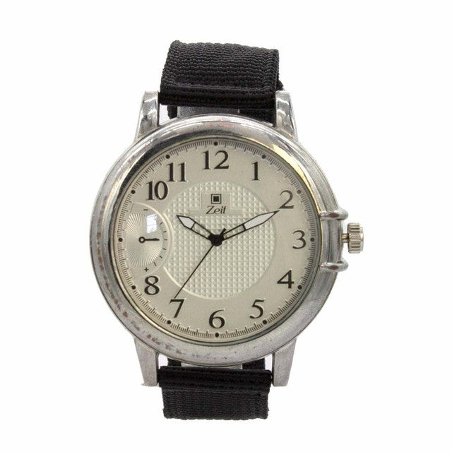 Reloj Zeit Hombre Analogo Gris Plateado/Silver Gris
