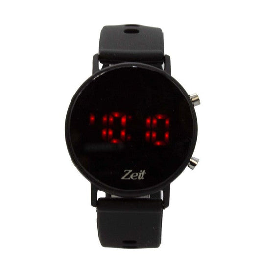 Reloj Zeit Sin género digital Negro Negro Negro