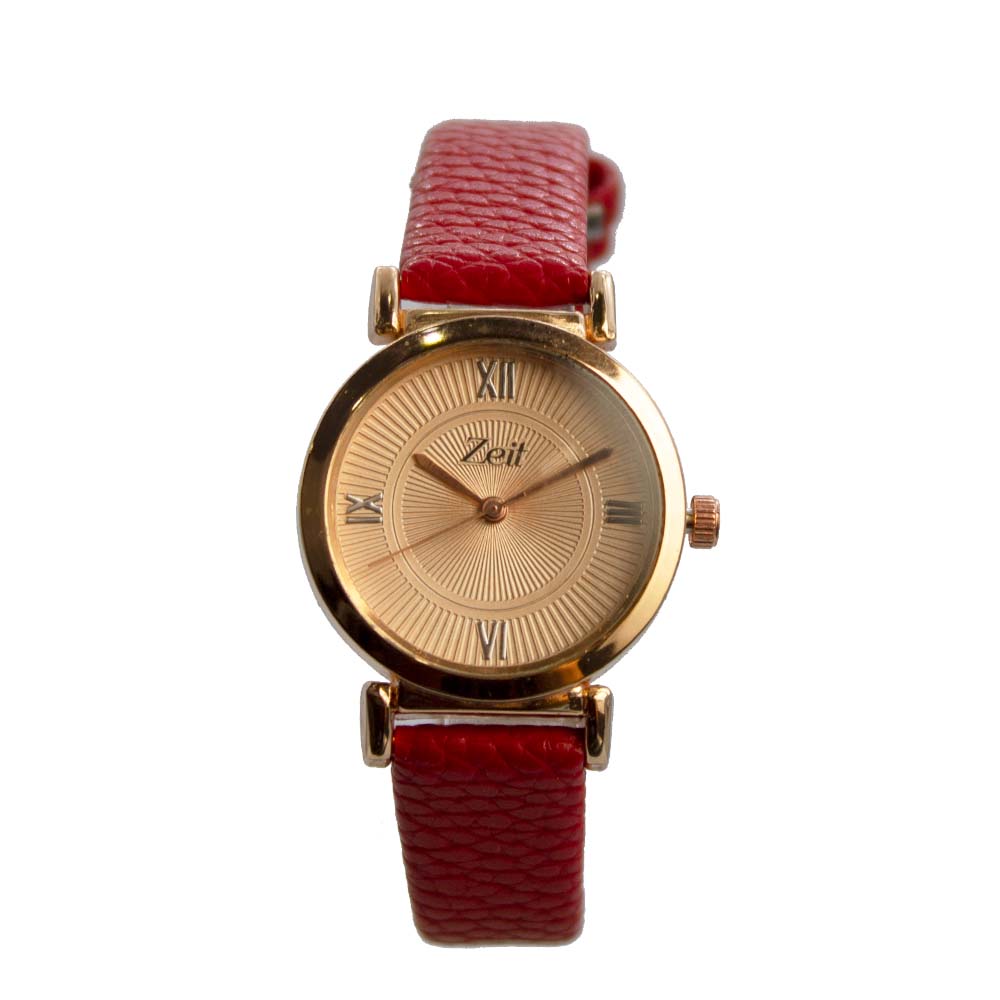 Reloj Zeit para Mujer textura de fondo número romano