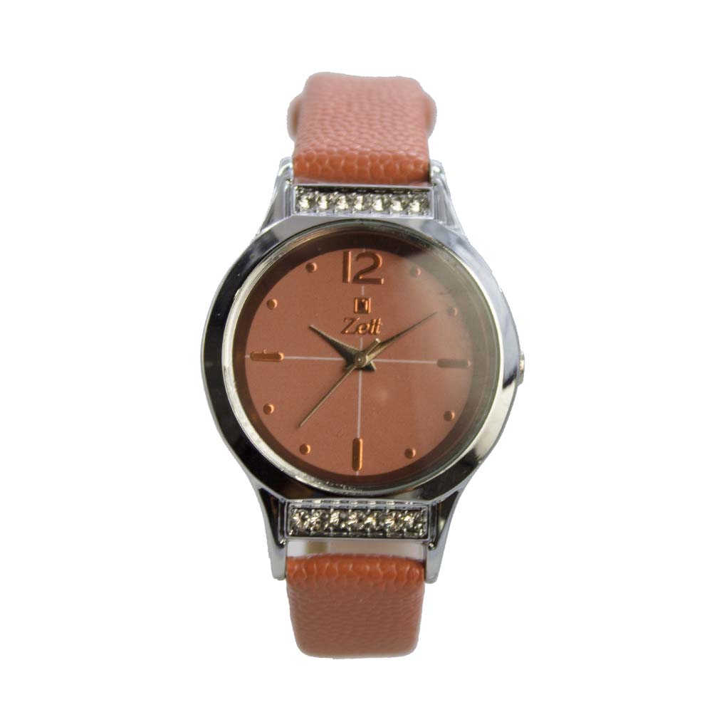 Reloj Zeit para Mujer con pedrería incrustada en bisel