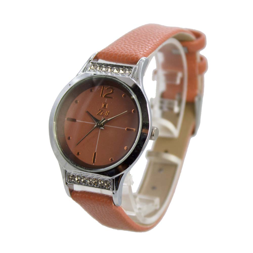 Reloj Zeit para Mujer con pedrería incrustada en bisel