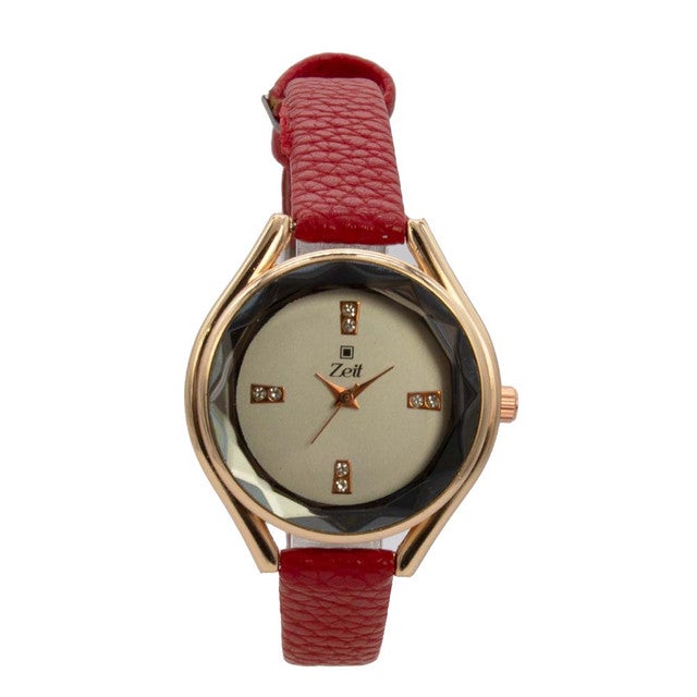 Reloj Zeit Muje rAnalogo Negro Rosa dorado/oro rosa Gris