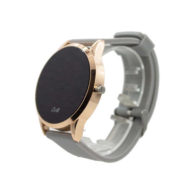 Reloj Zeit Sin género Digital Blanco Rosa Dorado/Oro Rosa Negro